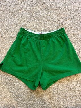 Soffe green shorts XS